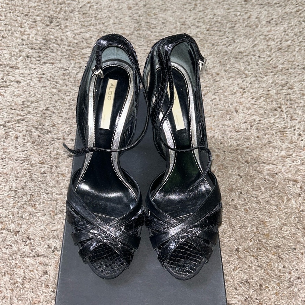 Black heels